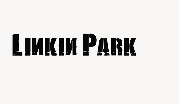 Linkin Park Font