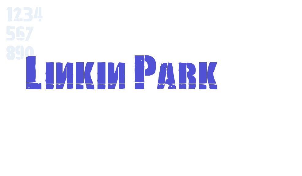 Linkin Park-font-download