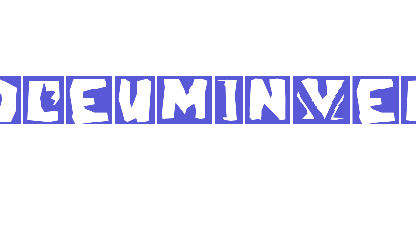 LinoLeumInvers Font Download