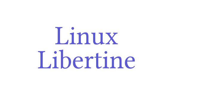 Linux Libertine Font Download