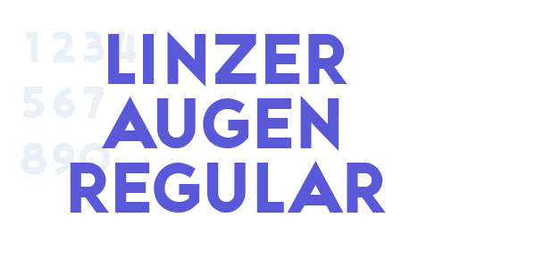 Linzer Augen Regular font free