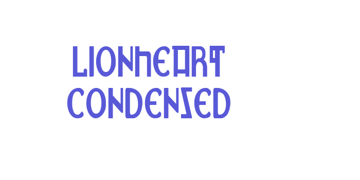 Lionheart Condensed Font Download