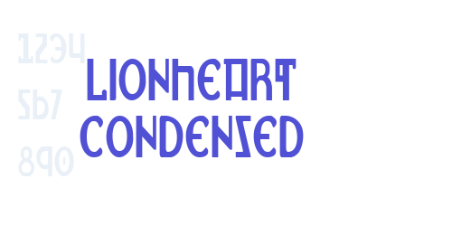 Lionheart Condensed-font-download