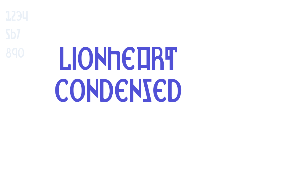 Lionheart Condensed-font-download