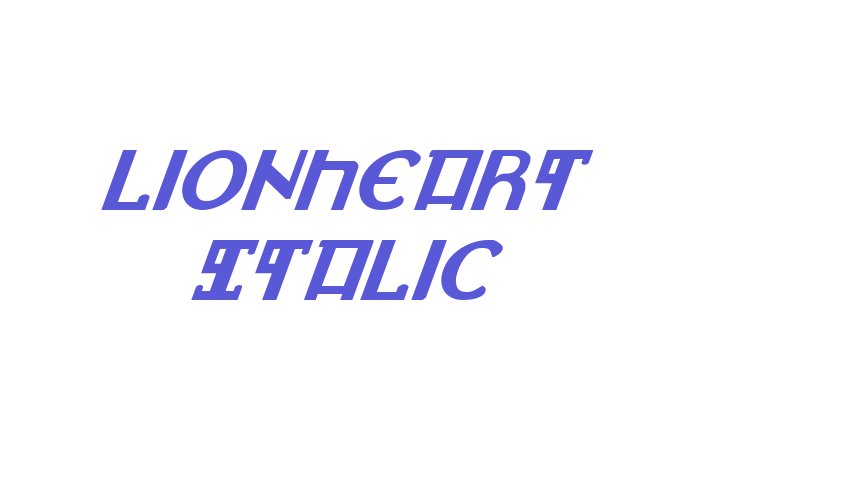 Lionheart Italic Font Download