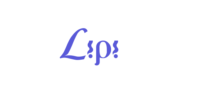 Lipi Font