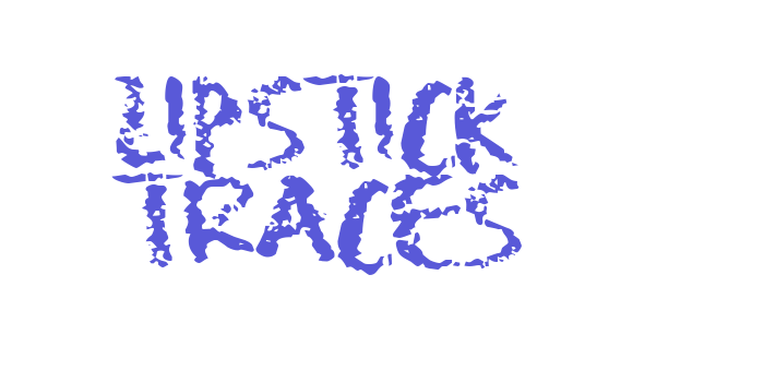 Lipstick Traces Font