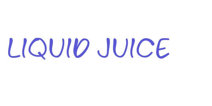 Liquid Juice Font Download