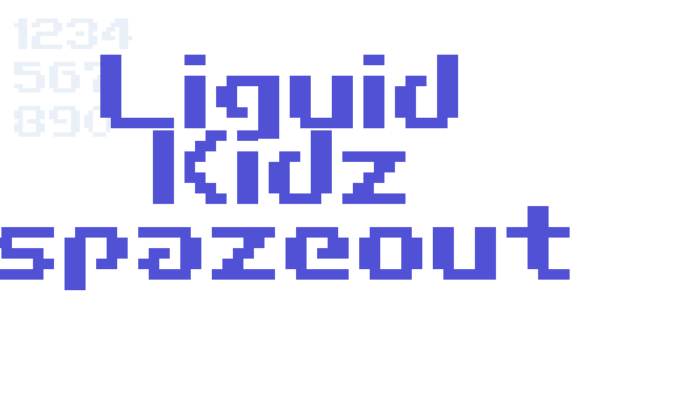 Liquid Kidz spazeout-font-download