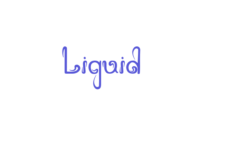 Liquid Font Download