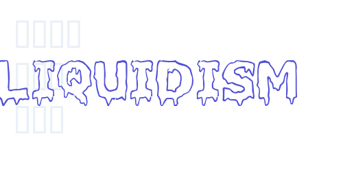 Liquidism-font-download