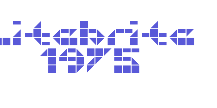 Litebrite 1975 Font