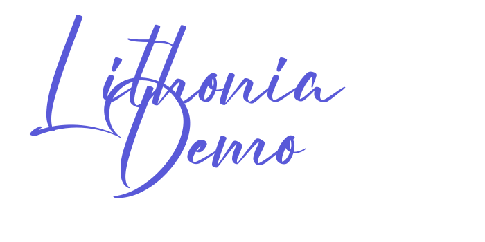 Lithonia Demo Font