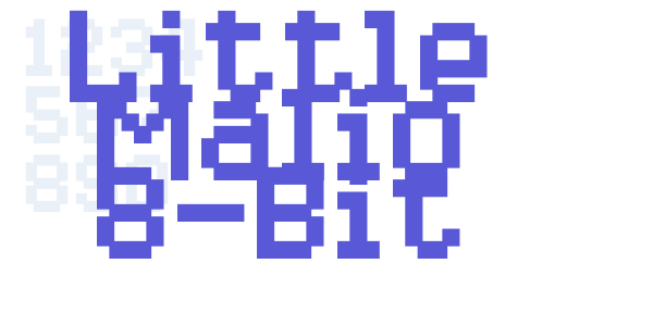 Little Malio 8-Bit font free