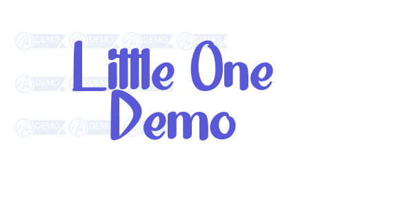 Little One Demo font free