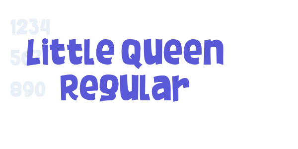 Little Queen Regular font