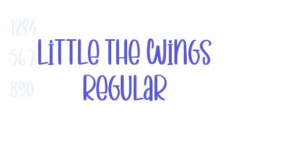 Little The Wings Regular font free