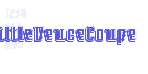 LittleDeuceCoupe font free