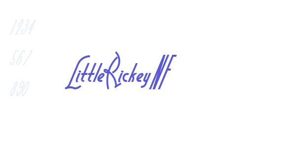 LittleRickeyNF font free