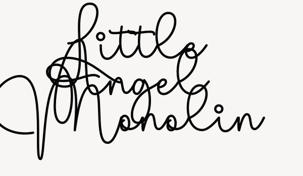 Little Angel Monolin Font