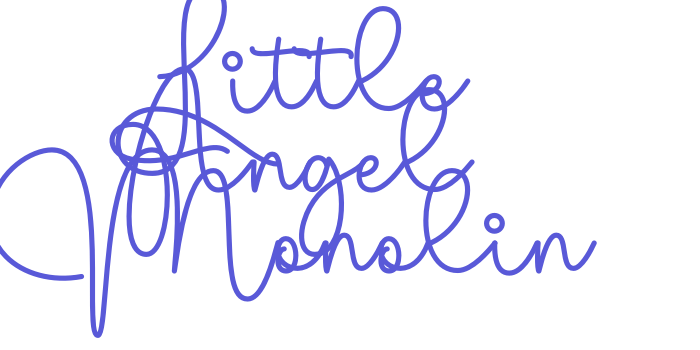 Little Angel Monolin Font Download