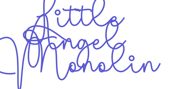 Little Angel Monolin Font