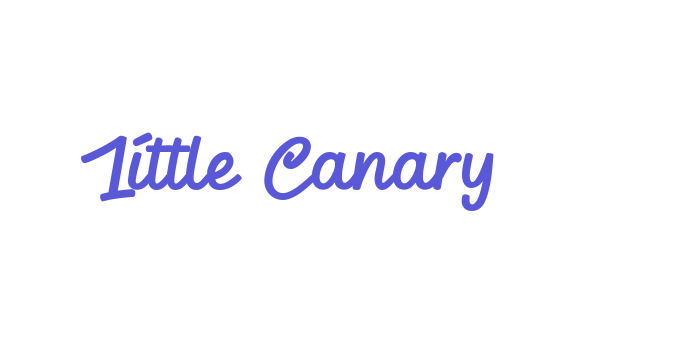 Little Canary Font Download