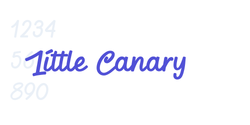 Little Canary-font-download