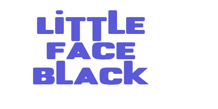 Little Face Black Font Download