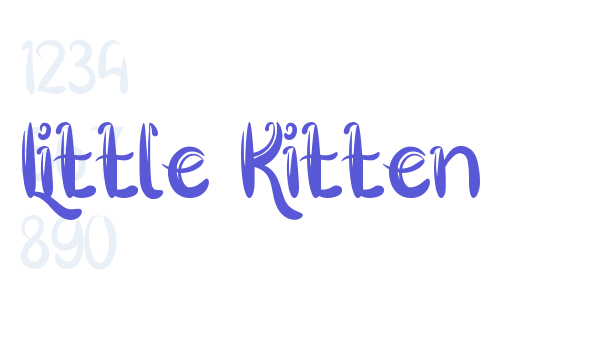 Little Kitten Font