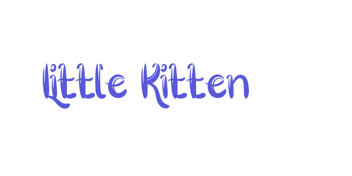 Little Kitten Font Download