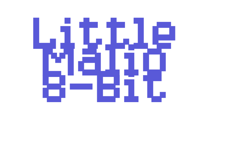 Little Malio 8-Bit Font Download