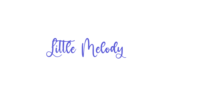 Little Melody Font Download