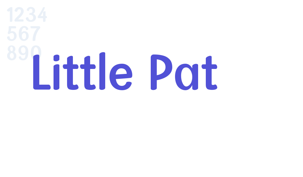 Little Pat-font-download