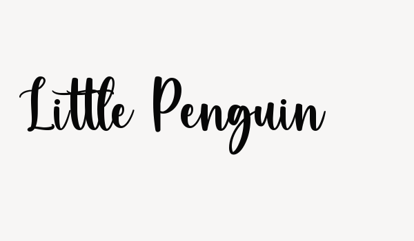 Little Penguin Font