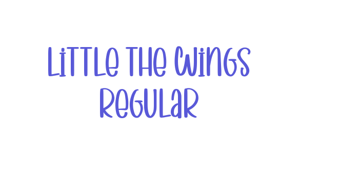 Little The Wings Regular Font Download