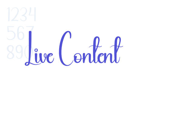 Live Content