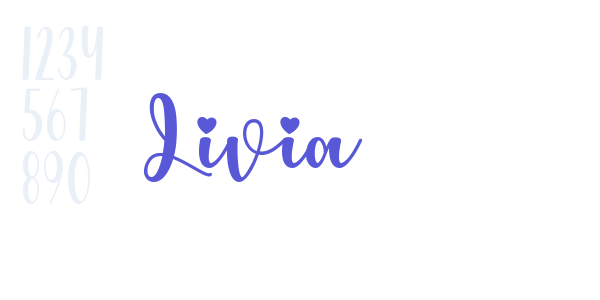 Livia font free