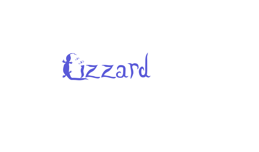 Lizzard Font