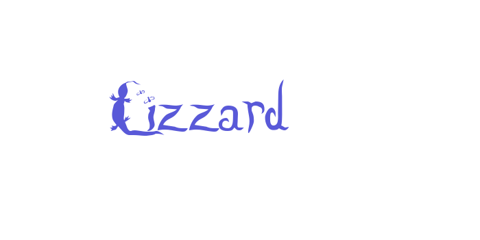 Lizzard Font Download