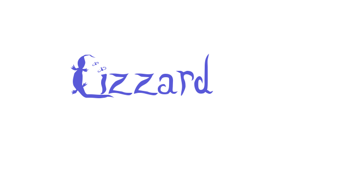 Lizzard Font