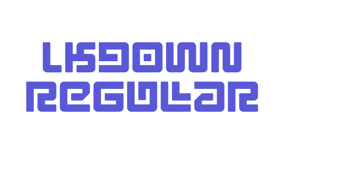 Lkdown Regular Font Download