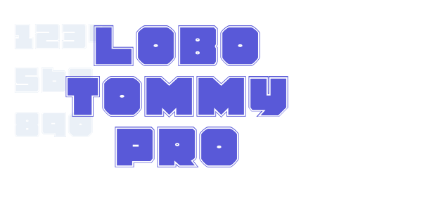 Lobo Tommy Pro font free