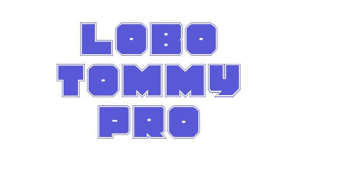 Lobo Tommy Pro Font Download