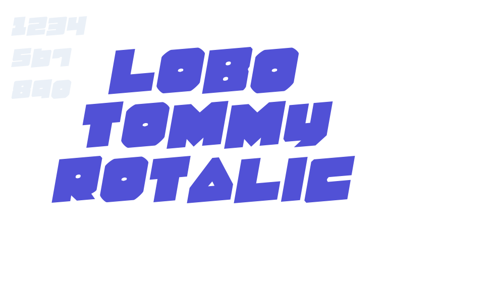 Lobo Tommy Rotalic-font-download