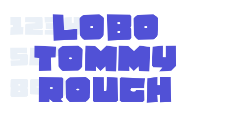 Lobo Tommy Rough-font-download