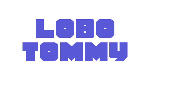 Lobo Tommy Font