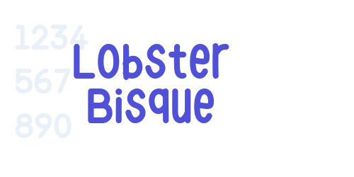 Lobster Bisque-font-download