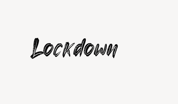 Lockdown Font