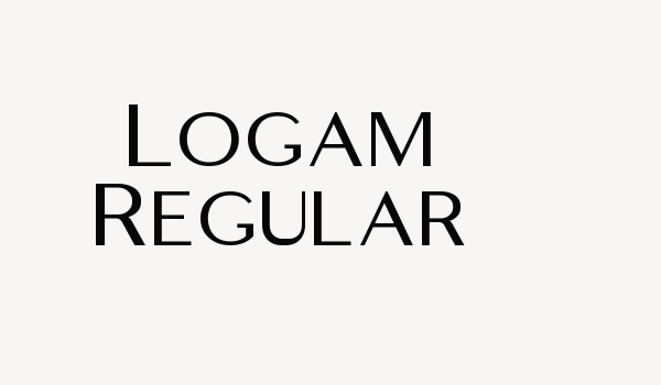 Logam Regular Font